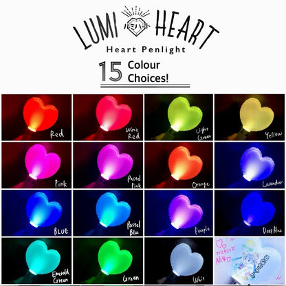 LumiHeart - Heart-Shaped Penlight